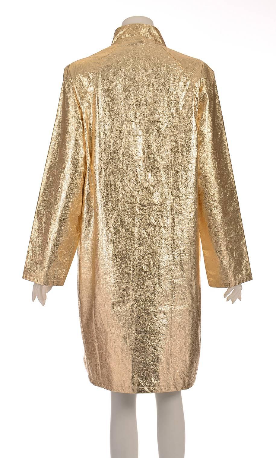 gold foil jacket