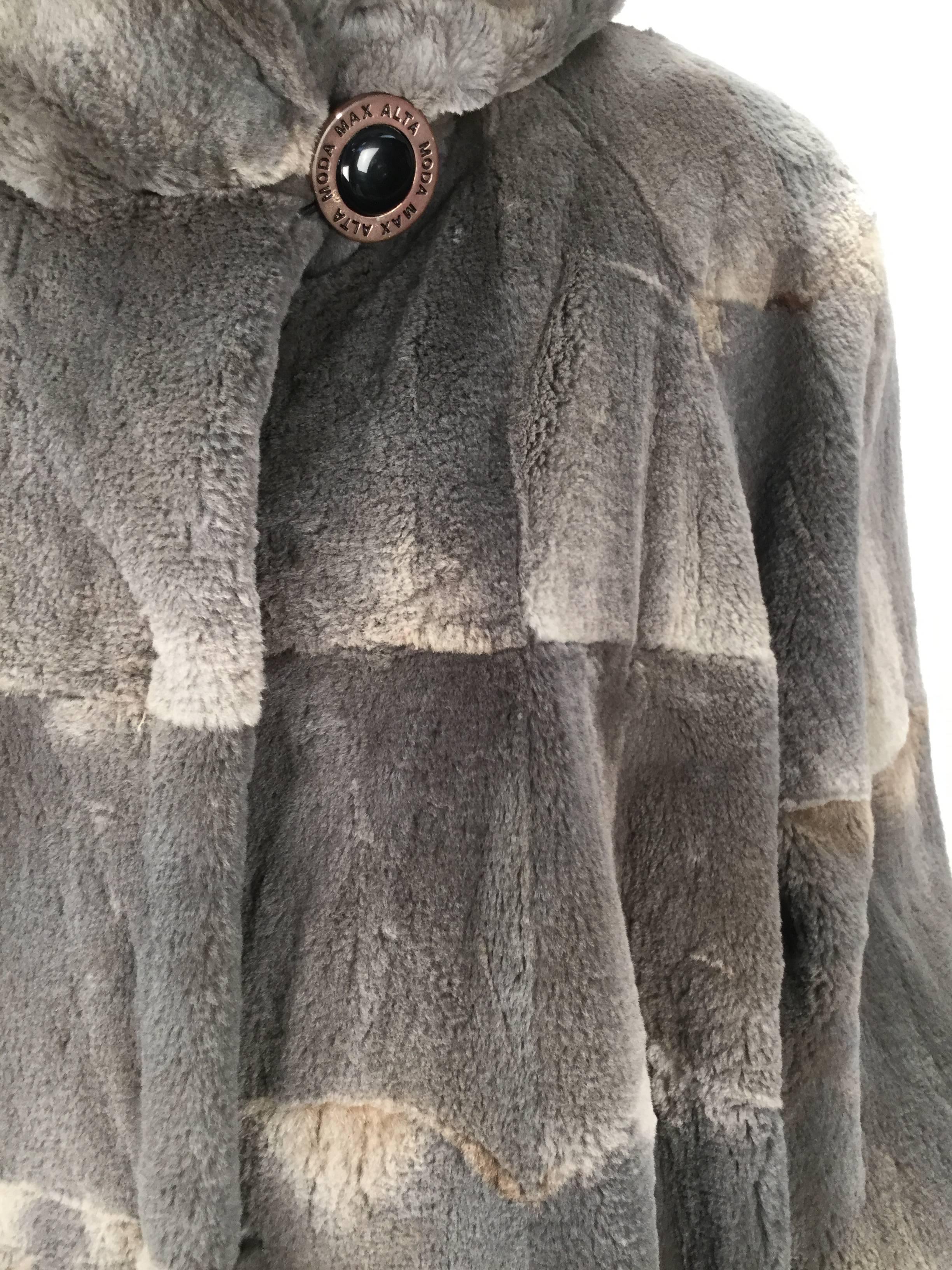 Vintage Maximilian Alta Moda Sheared Mink Coat with Oversized Collar ...