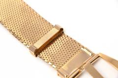 VIntage Whiting and Davis Gold Mesh Metal Belt