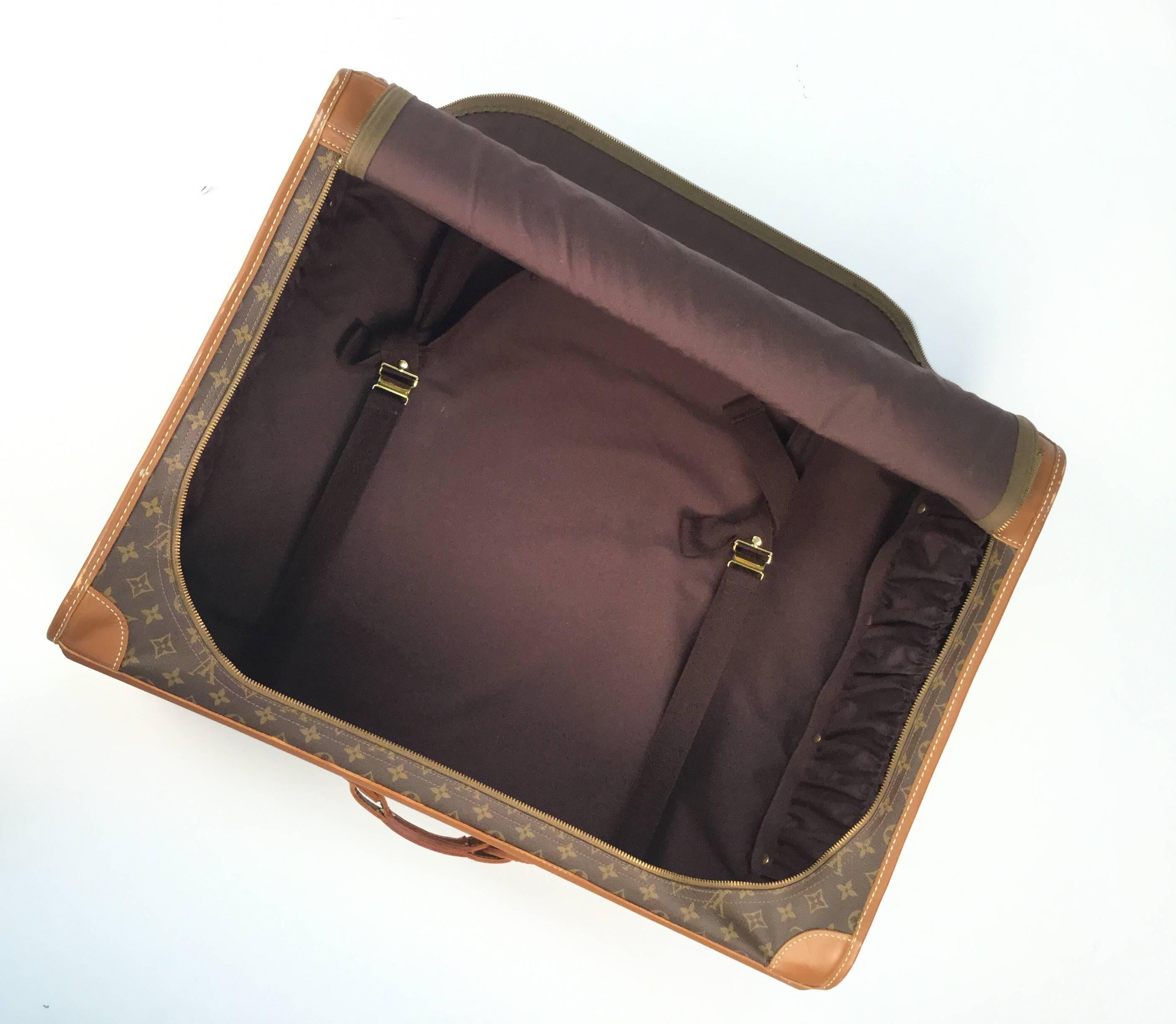 Louis Vuitton Soft-Side Key Lock Canvas Pullman Case  In Good Condition In Houston, TX