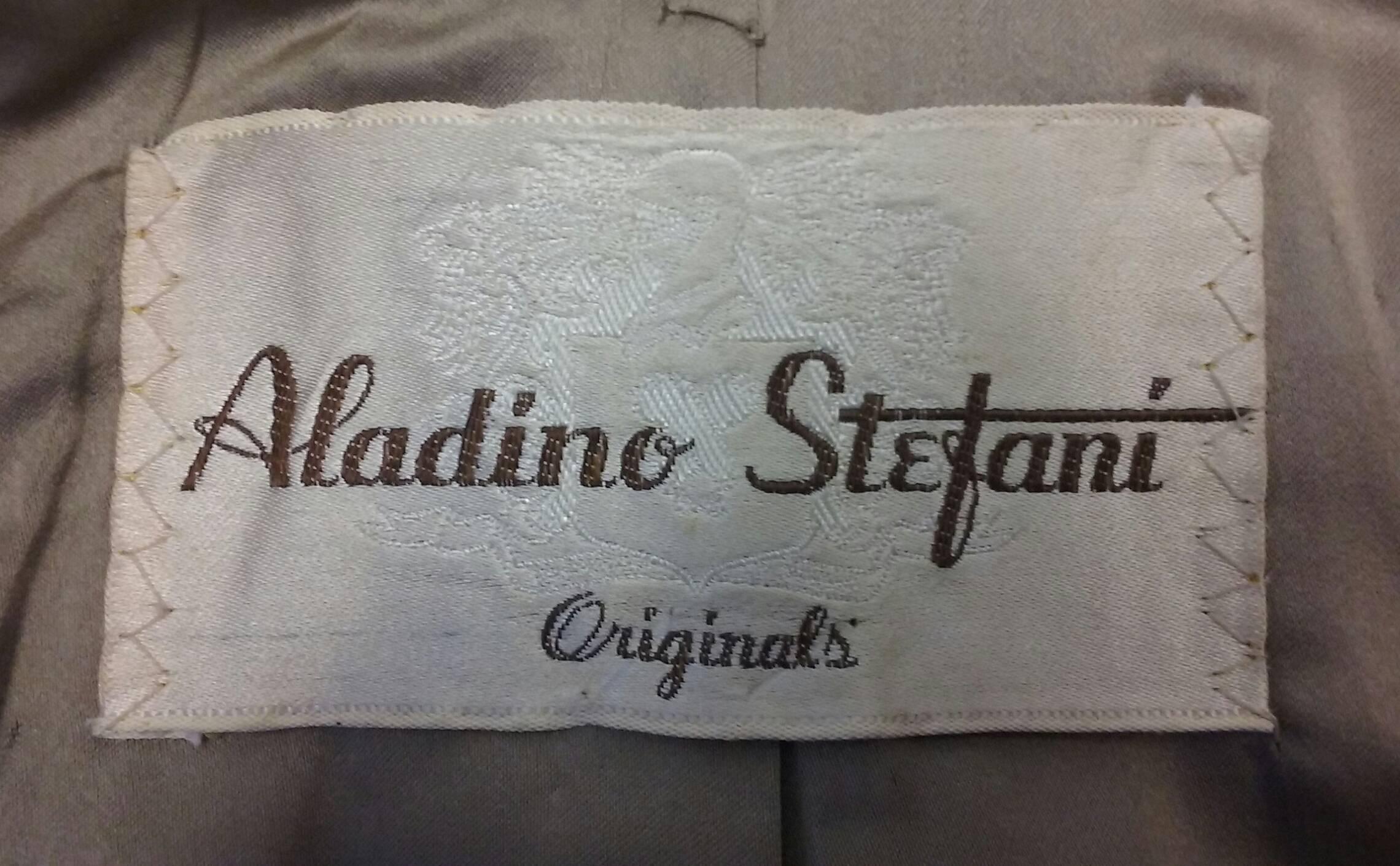 Late 20th Century Aladino Stefani Originals Mink and Leather Coat 3