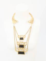 Alexis Kirk Egyptian Revival Necklace, 1970s