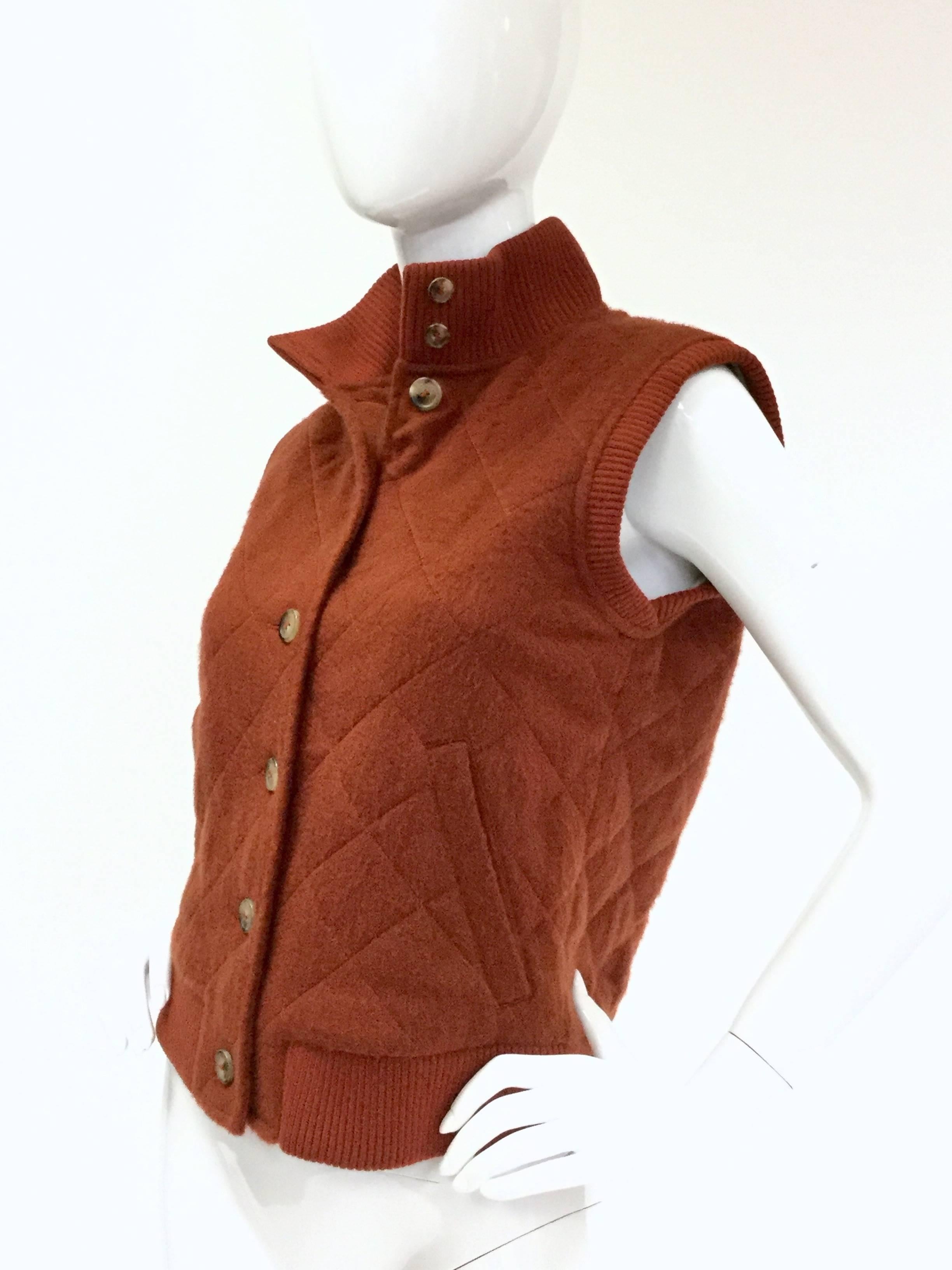 loro piana cashmere vest
