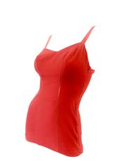 1950s Jantzen Red Sweetheart Stitch Swimsuit