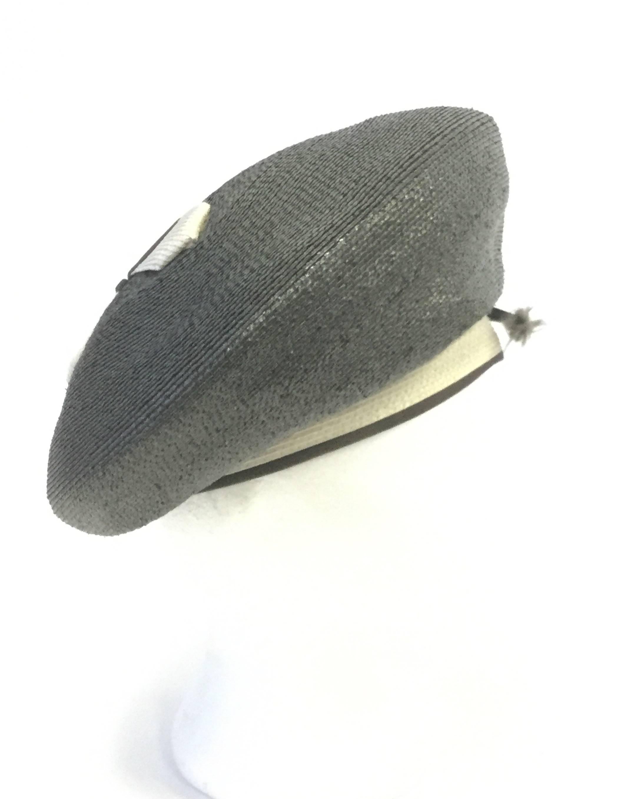 woven beret