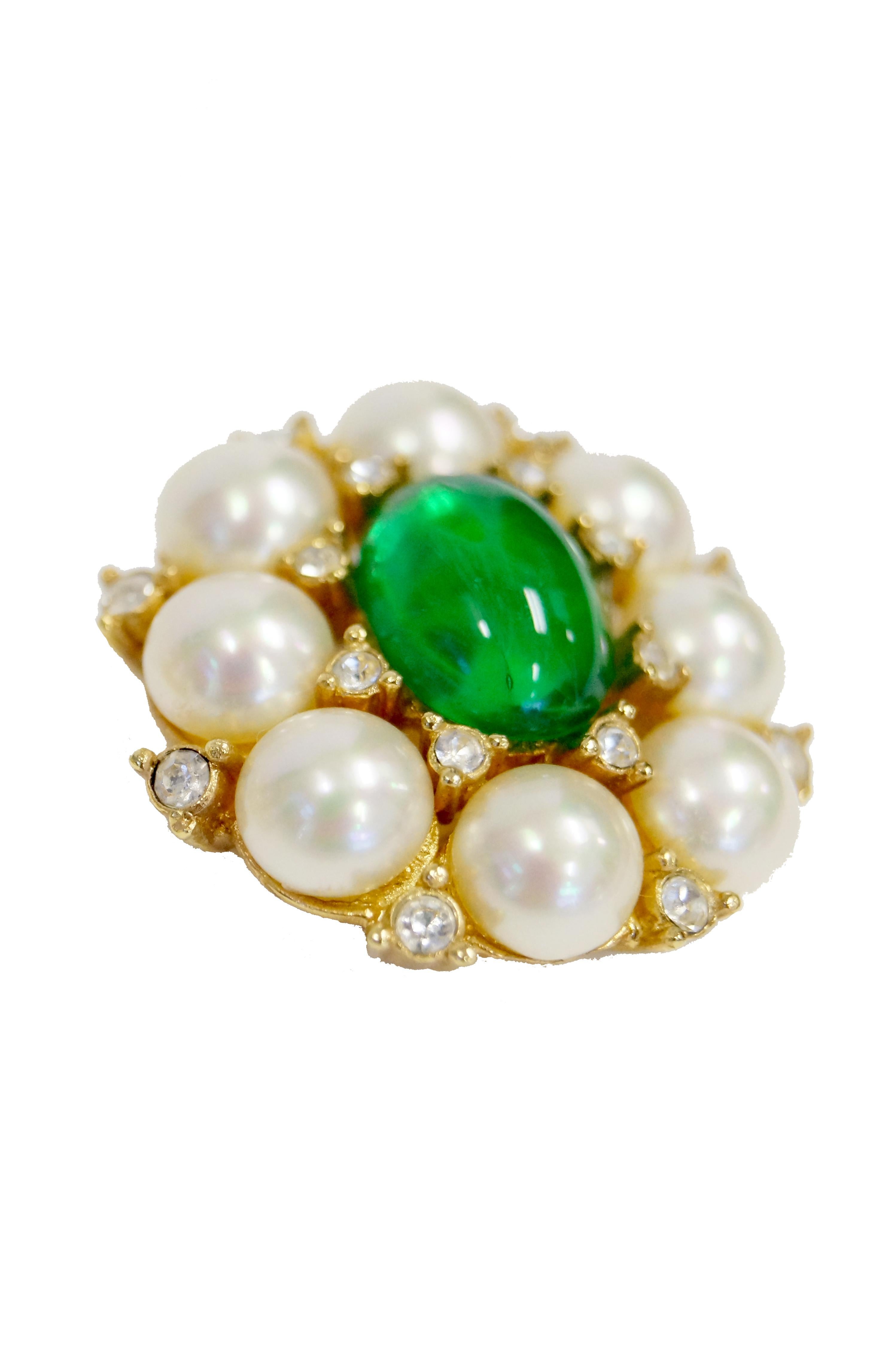 maharashtrian pearl earrings