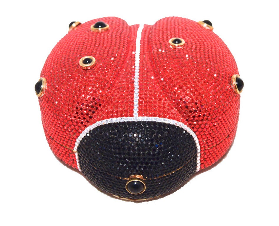 swarovski crystal ladybug