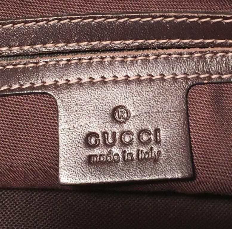 Black Gucci Monogram Canvas Belt Bag Fanny Bag Waist Bag