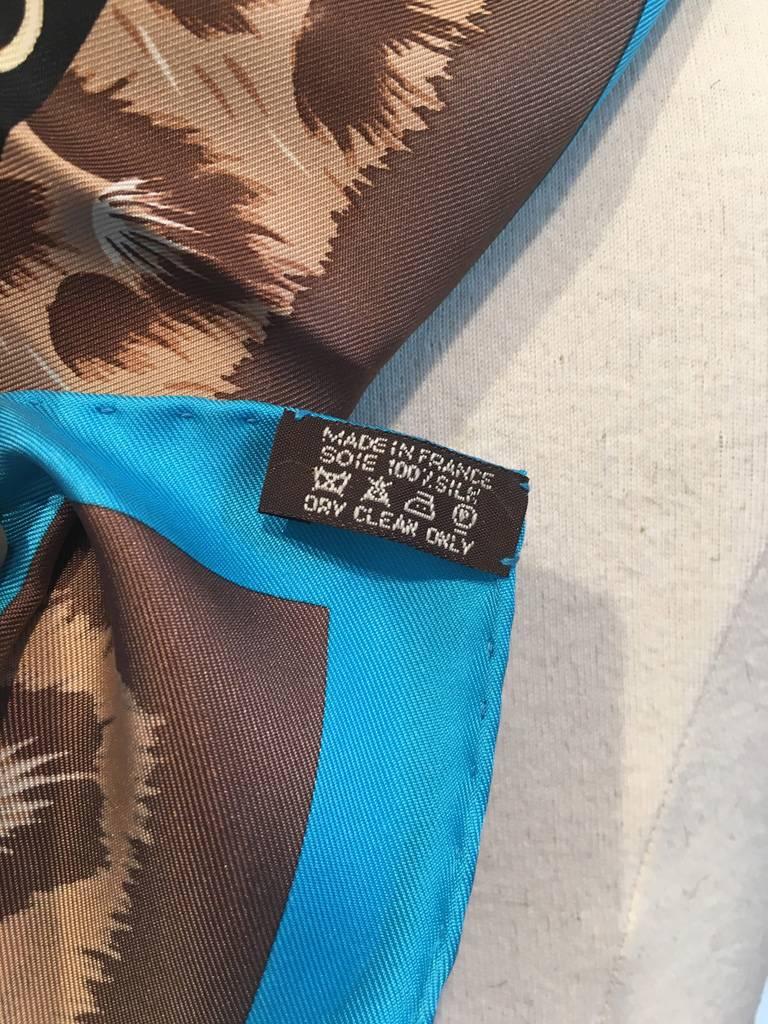 vintage hermes silk scarf