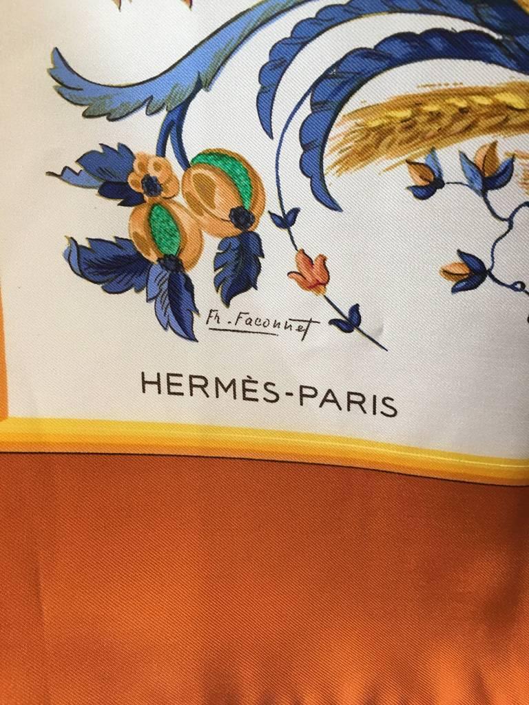 Hermes Vintage Cerés Silk Scarf c1960s 1