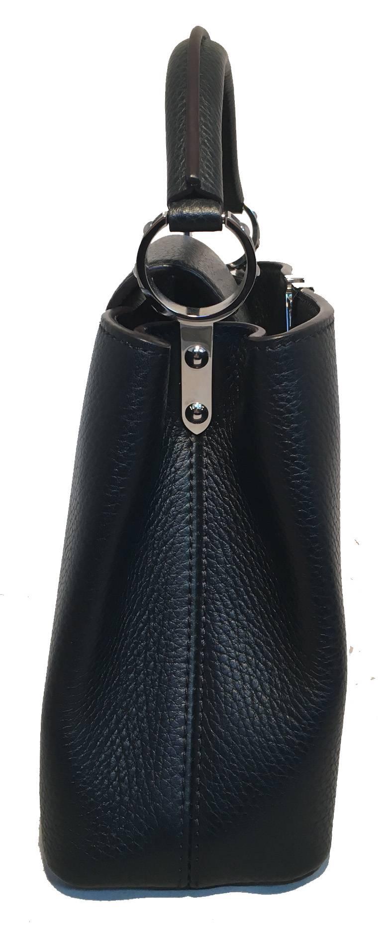 Louis Vuitton Black Capucines BB Handbag  In Excellent Condition In Philadelphia, PA