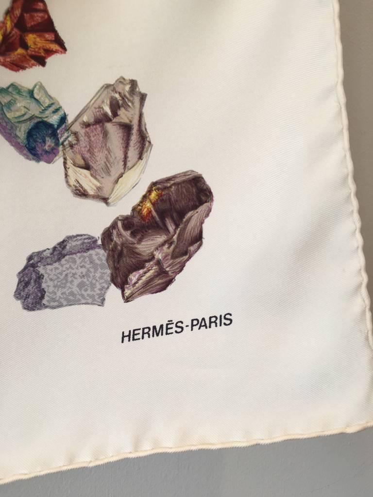 hermes mineraux scarf