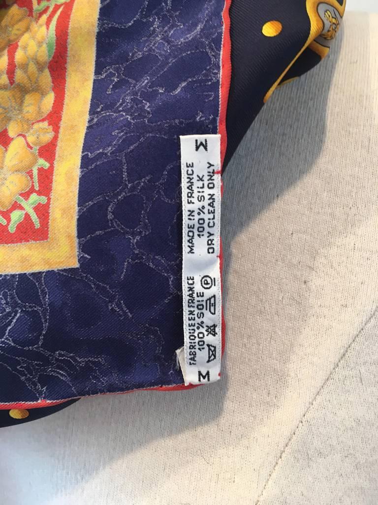 hermes carpe diem scarf