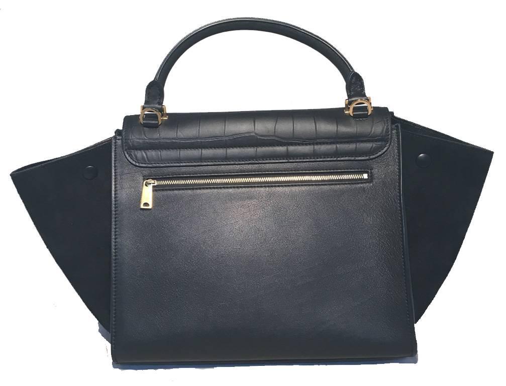 celine black tote