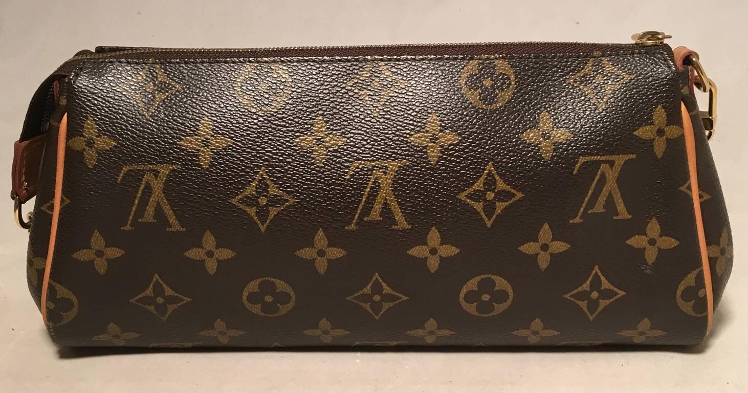 Louis Vuitton Monogram Eva Pouch Handbag Purse 1