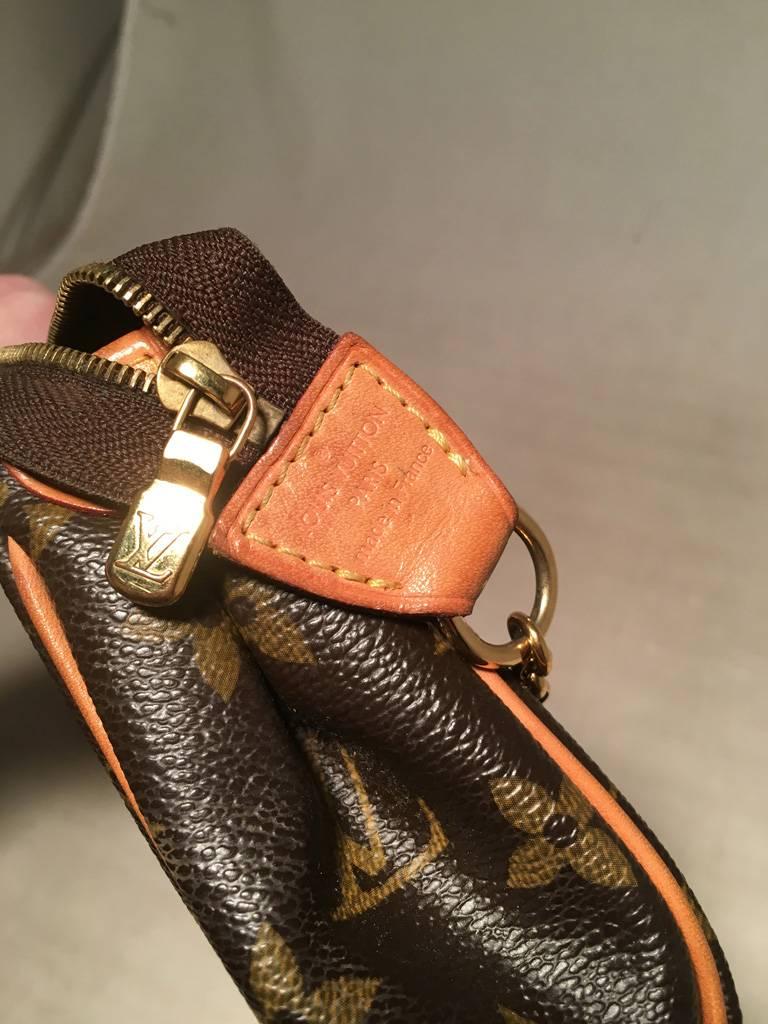 Louis Vuitton Monogram Eva Pouch Handbag Purse 5