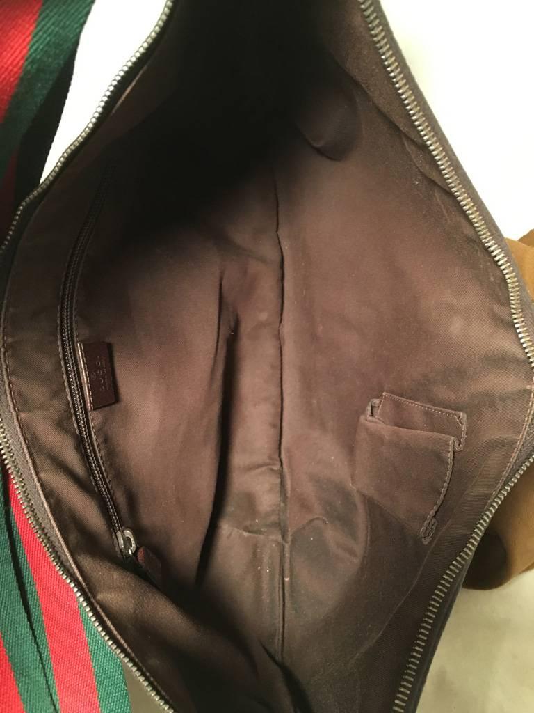 Gucci Monogram Hobo Shoulder Bag  1