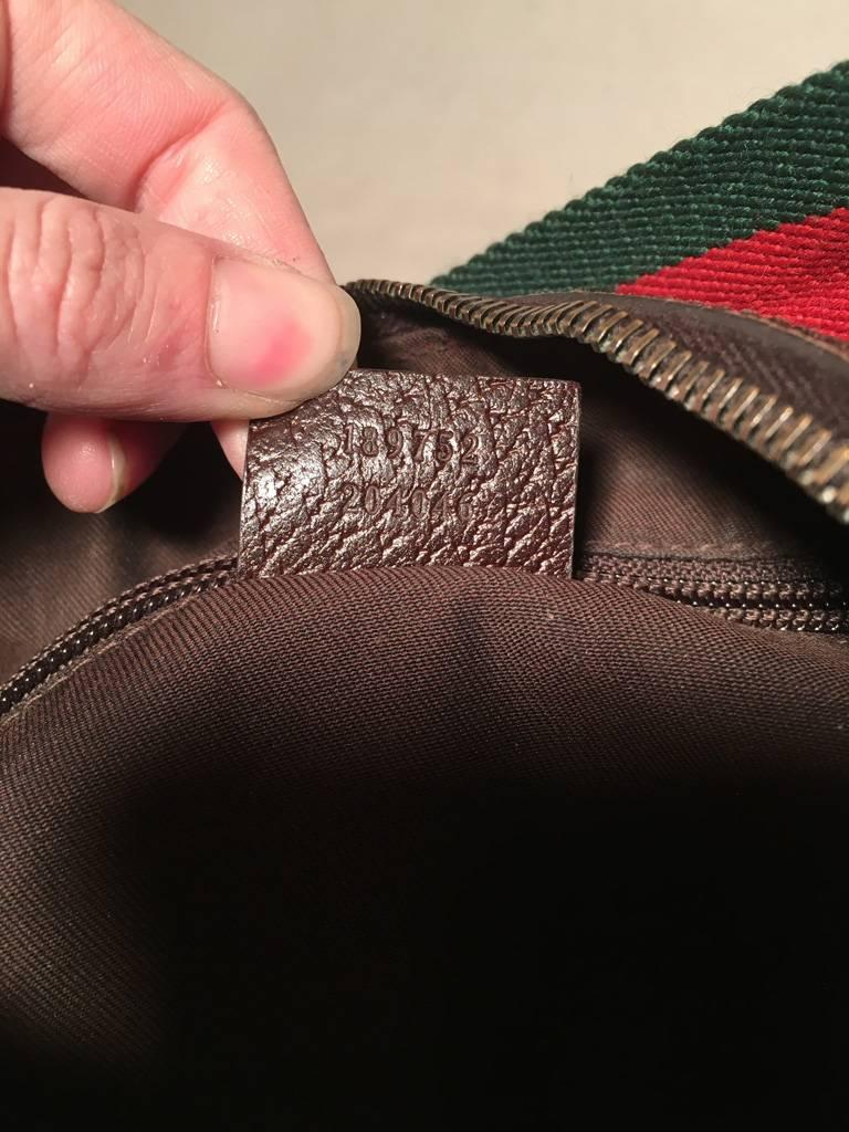 Gucci Monogram Hobo Shoulder Bag  2
