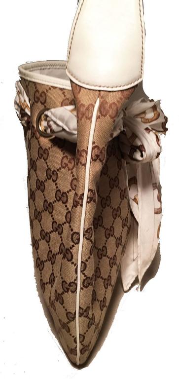 gucci tote bag with scarf