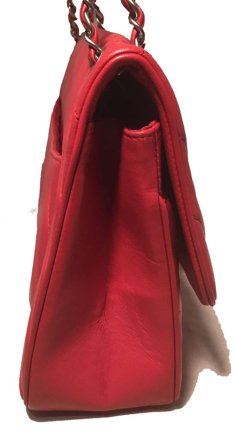 chanel chevron red
