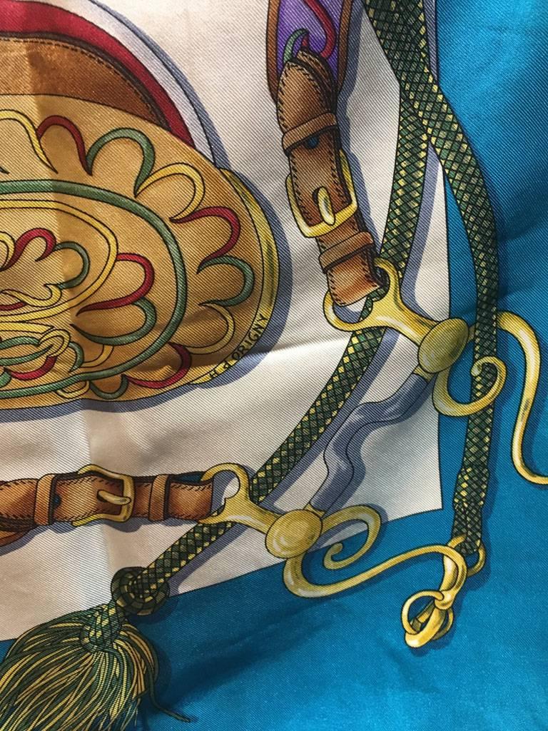 Women's Hermes Vintage Festivals Silk Scarf