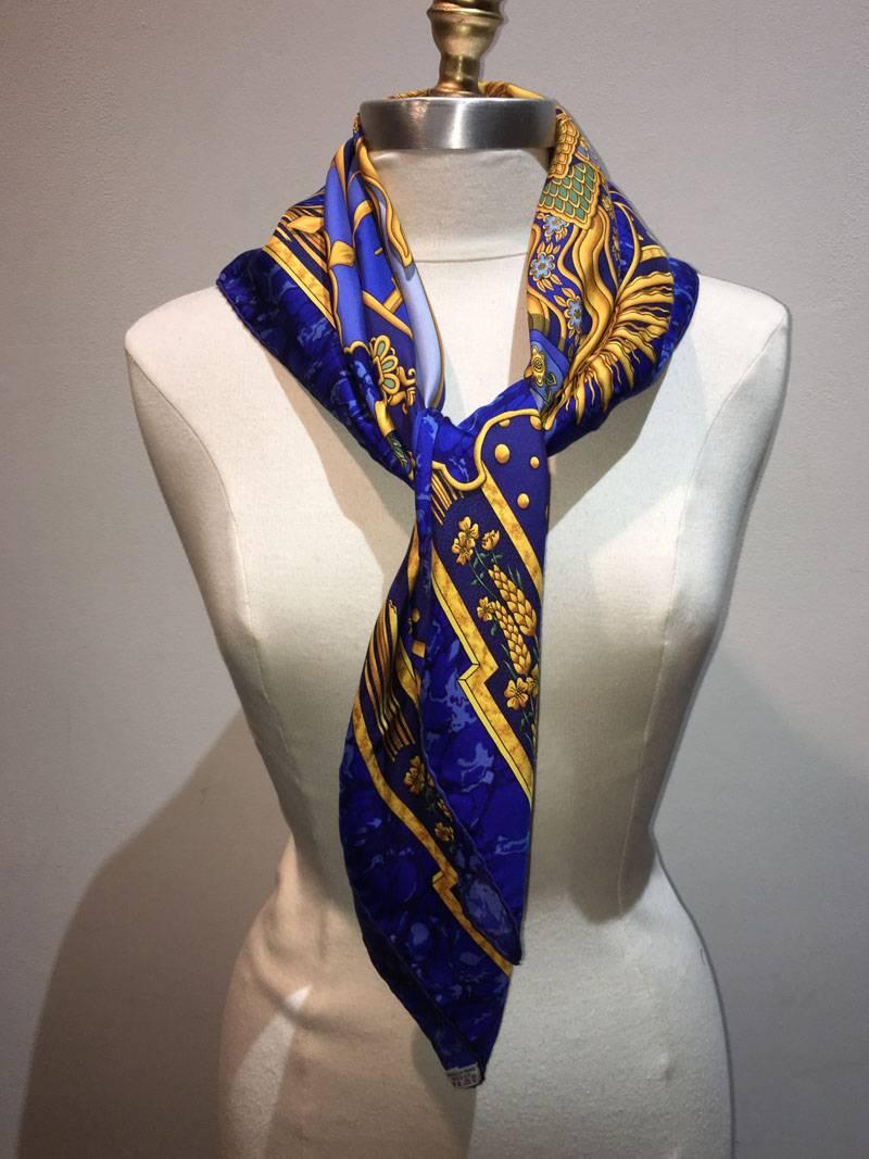 hermes carpe diem scarf