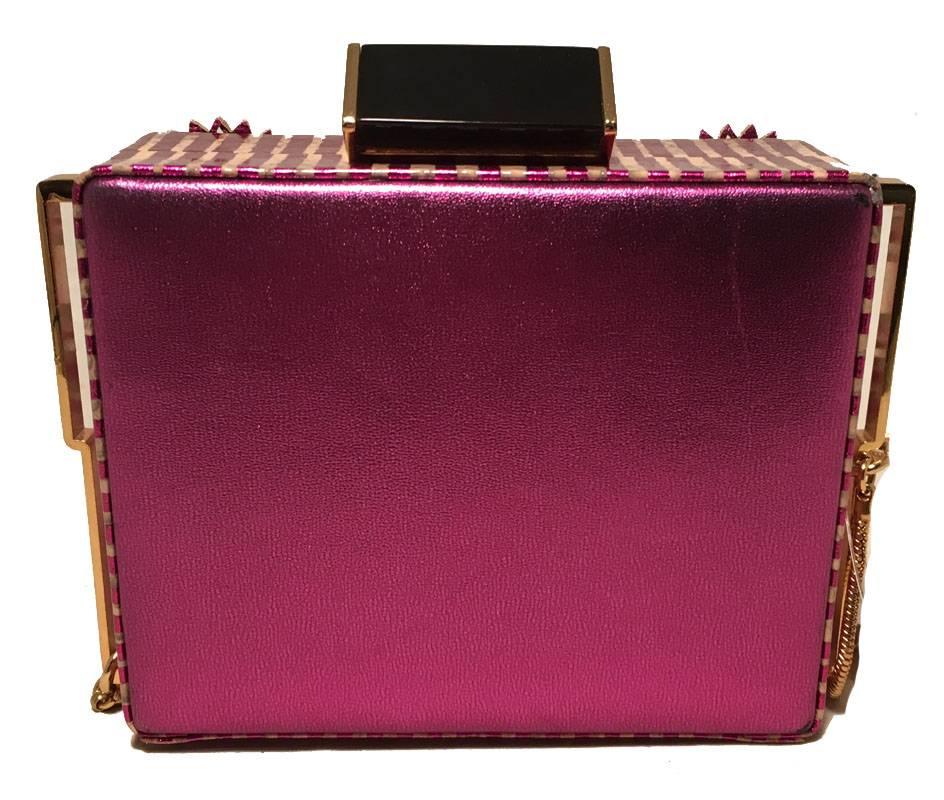 purple floral purse