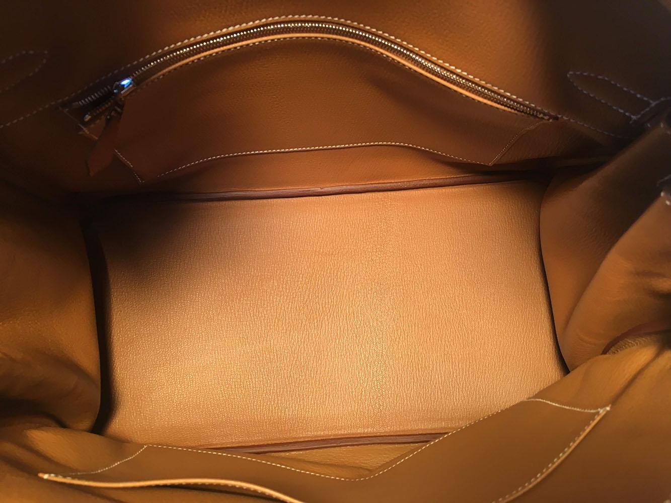 Hermes 35cm Tan Barenia Faubourg Leather Birkin Bag, 2018  3