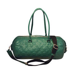 Louis Vuitton Jade Embossed Monogram Limited Edition Tote