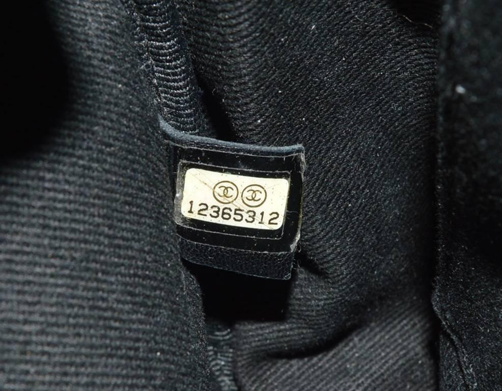 Chanel Black Leather Patchwork Zip up Crossbody Shoulder Bag 5