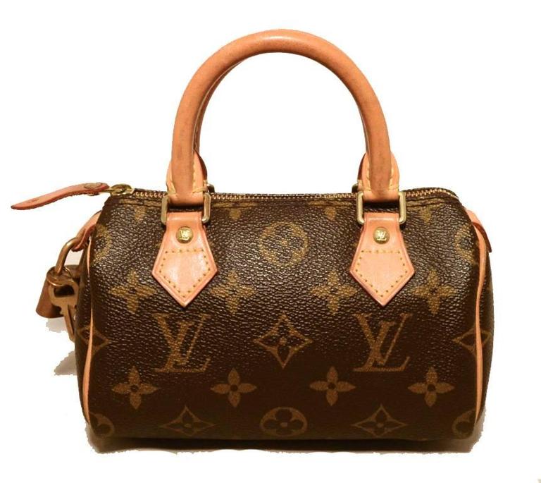 Louis Vuitton 2022 Monogram Nano Speedy w/ Tags - Brown Handle Bags,  Handbags - LOU539471