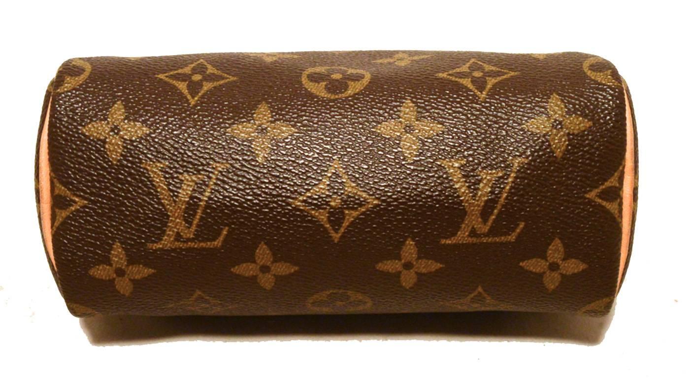 Louis Vuitton Nano Speedy Monogram Shoulder Bag In Excellent Condition In Philadelphia, PA