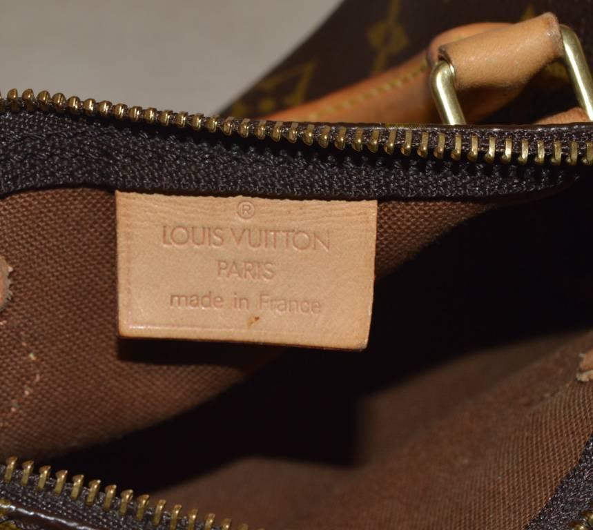 Women's Louis Vuitton Nano Speedy Monogram Shoulder Bag