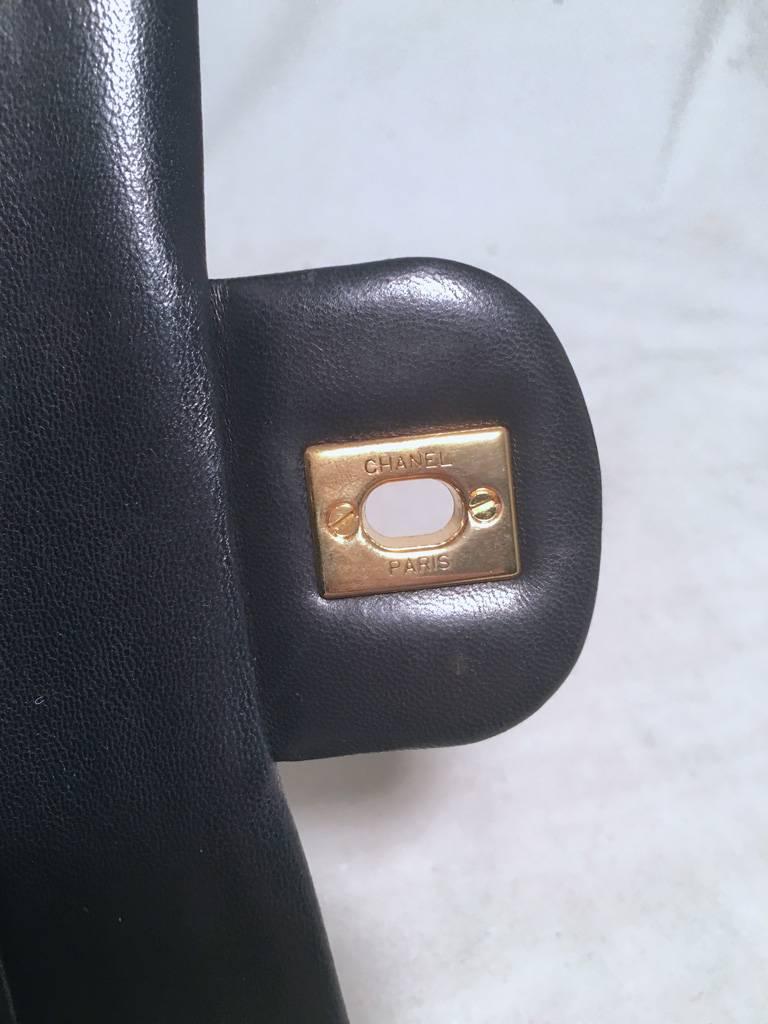 Bolso Chanel Vintage Azul Marino 9