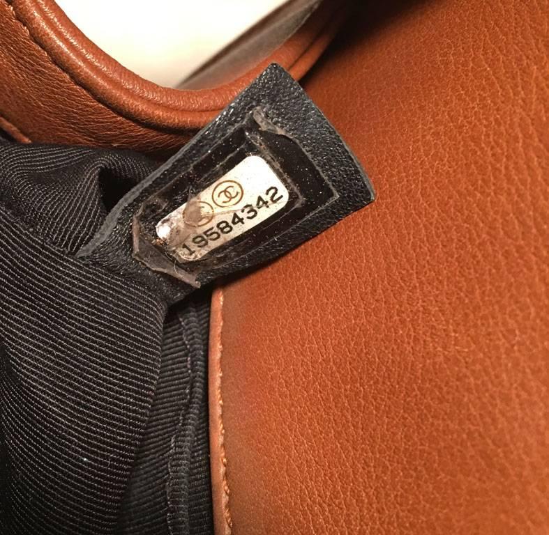 RARE Chanel Tooled Leather Dallas Classic Flap Le Boy Bag 1