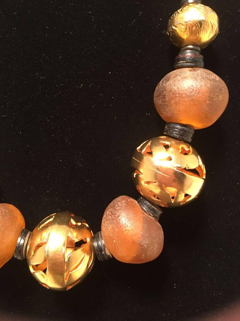 Masha Archer Vintage Designer Necklace Set For Sale 1