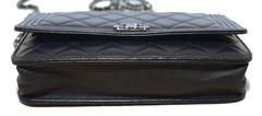 Chanel Classic Navy Blue Boy Bag Woc Wallet On A Chain