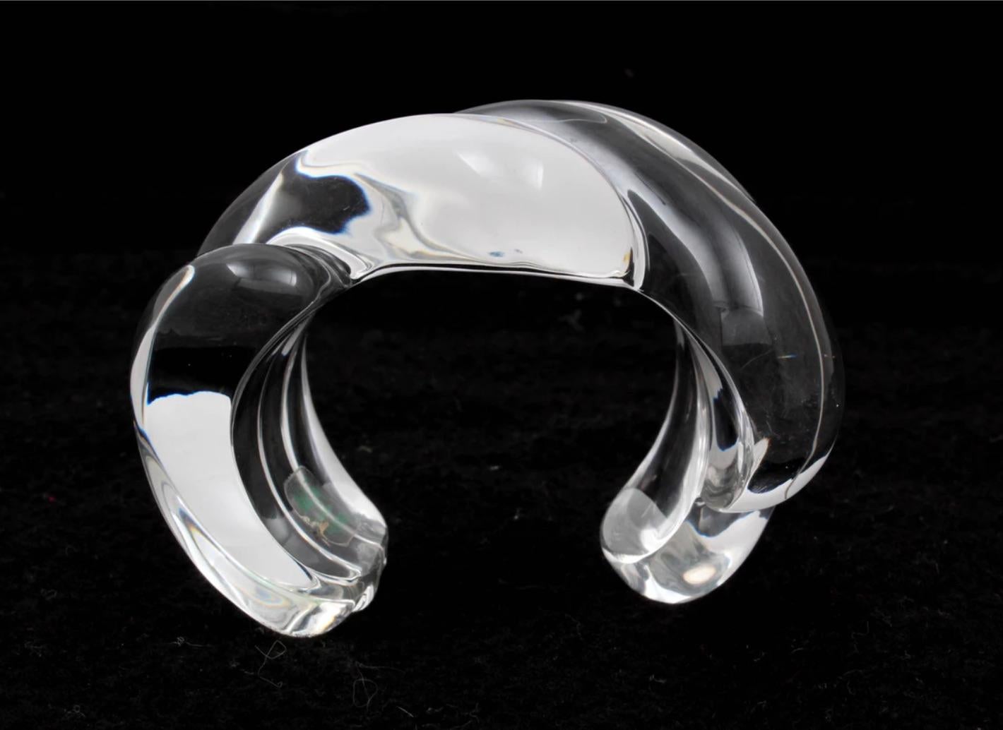 Mikal-Jon Bayanihan Modernist Lucite Bracelet- Runway Impressive For Sale 1