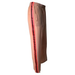 Nueva colección final Tom Ford for Gucci 2004 Pantalones de seda para pasarela IT 40  (S)