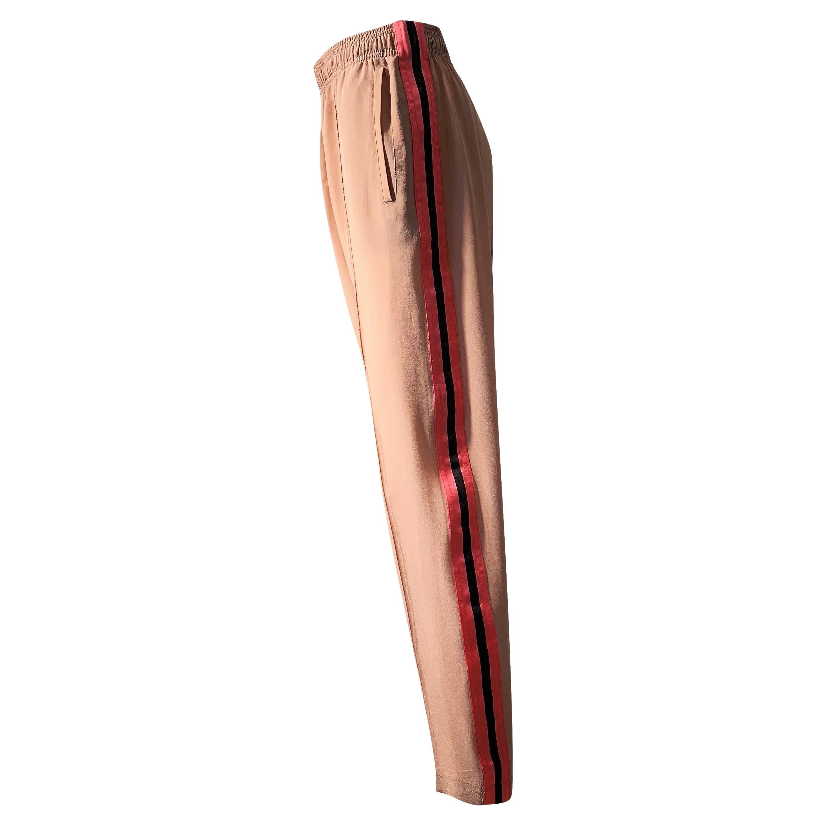New Tom Ford For Gucci 2004 Final Collection Silk Runway Pants IT 38  (S)