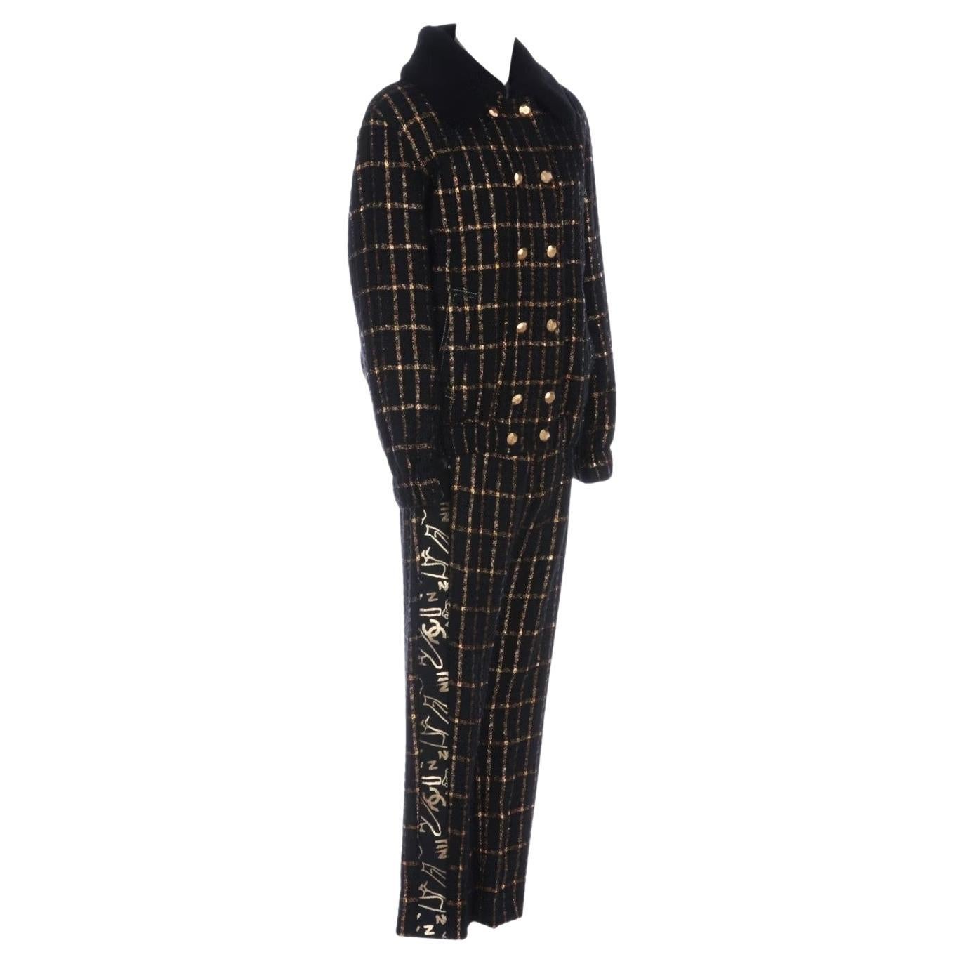 New With Tags Chanel Métiers d’Art 2019 Pant Suit Size 38