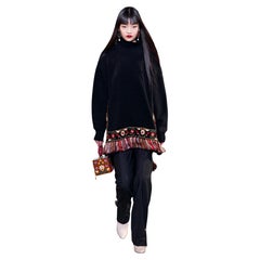 New Oscar De La Renta Fall 2019 Gigi Hadid Leather Booties Boots Size 38.5 $1575