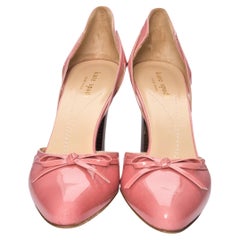 New Kate Spade Spring 2005 Collection Patent Kitten Pumps Heels Taglia 10