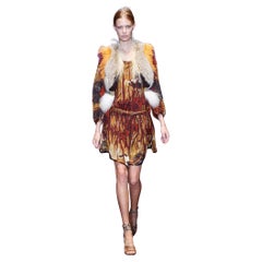 New Gucci Lykke Li Python Spring 2015 Runway Pumps Heels Sz 38.5