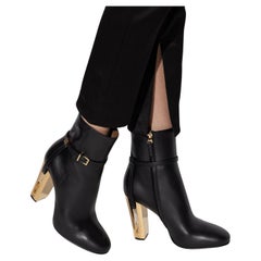 New Fendi 2023 Delfina Booties Boots Size 40