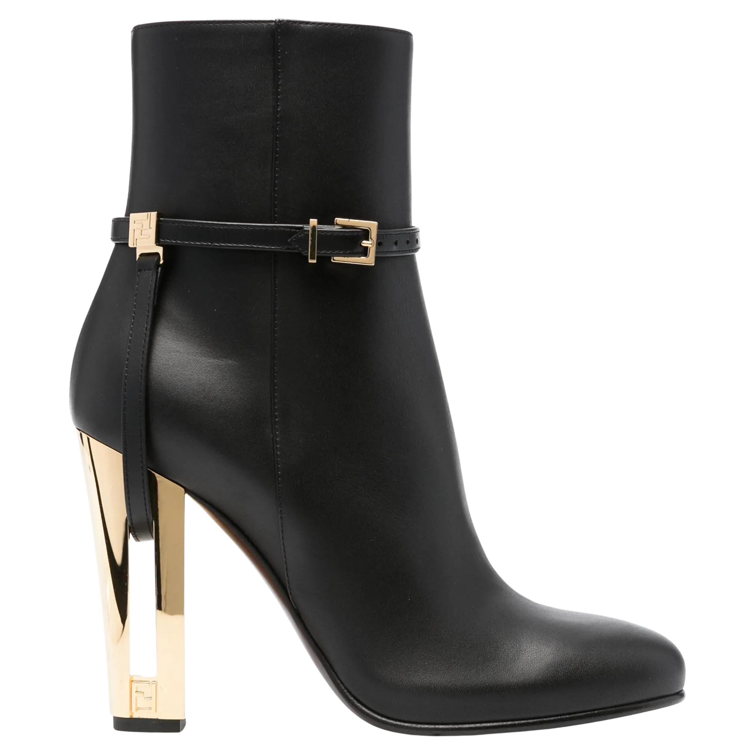 New Fendi 2023 Delfina Booties Size 40