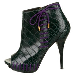 Neue Versace Herbst 2011 Laufsteg-Pumps mit Plateau, Größe 38