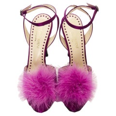 Nuevos tacones de satén Yves Saint Laurent by Stefano Pilati YSL Runway  Bombas Sz 39.5