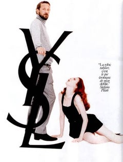 New  Size 36 Yves Saint Laurent by Stefano Pilati YSL Runway Suede Mules Heels