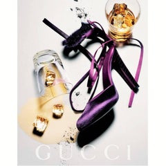 New Tom Ford For Gucci Mink Python Velvet 2004 Final Collection Heels Sz 9